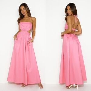 Hello Molly Pink Maxi Dress
